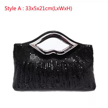 Load image into Gallery viewer, Sequins Clutch Bag
