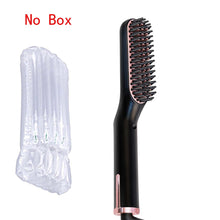 Load image into Gallery viewer, Mens Hot Heating Comb Beard Brush
