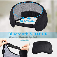 Load image into Gallery viewer, Bluetooth Sleeping Headphones Eye Mask Headband Wireless
