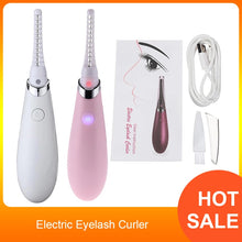 Load image into Gallery viewer, Electric Eyelash Curler USB Rechargeable And Heated
