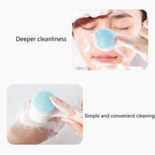 Load image into Gallery viewer, Double Side Silicone Facial Pore Brush,  Skin Scrubber Blackhead Removal
